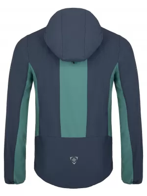 Pánska softshellová bunda KILPI BALANS-M SM0120KI TMAVO zelená