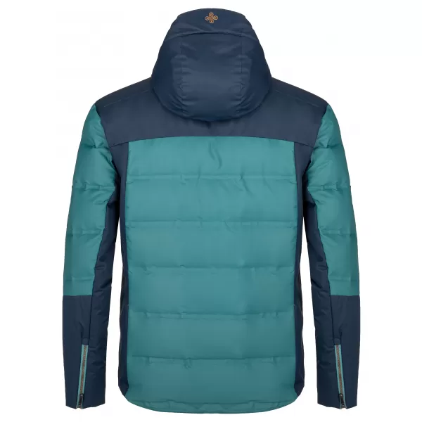  Pánska lyžiarska bunda KILPI TEDDY-M SM0111KI TMAVO ZELENÁ 