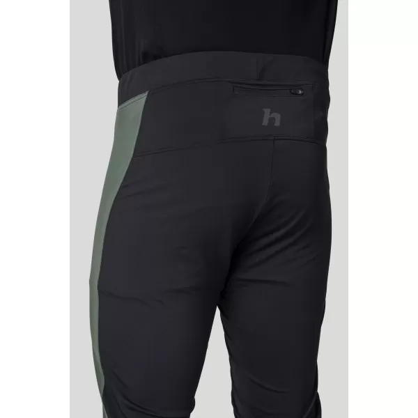  Pánske nohavice HANNAH NORDIC PANTS BALSAM GREEN/ANTHRACITE 