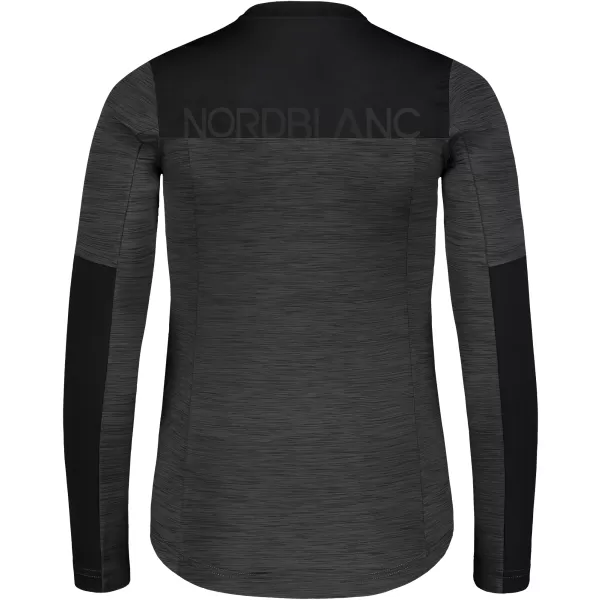  Dámske funkčné tričko NORDBLANC VIVACIOUS NBSFL7648 GREY MELANGE 