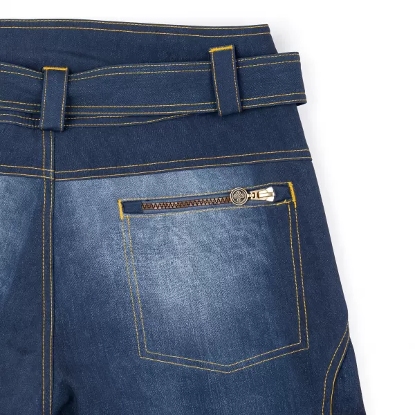  Dámske softshellové nohavice KILPI JEANSO-W SL0409KI modrá 