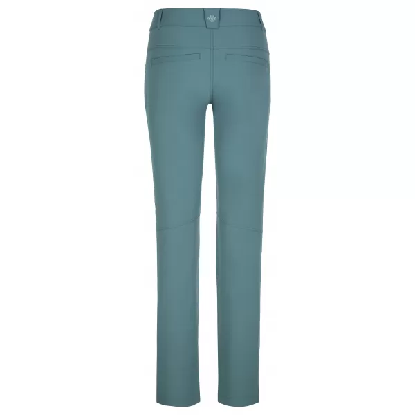  Dámske outdoor nohavice KILPI LAGO-W SL0414KI TMAVO zelená 