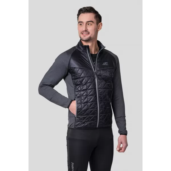  Pánska mikina HANNAH ENRYX ANTHRACITE/DARK GRAY MEL 