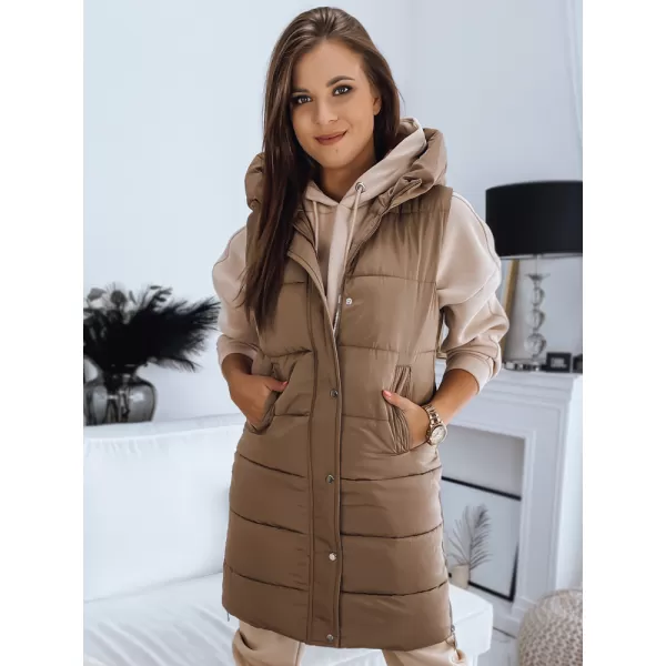  Dámska vesta DSTREET TY3131 KAKI 