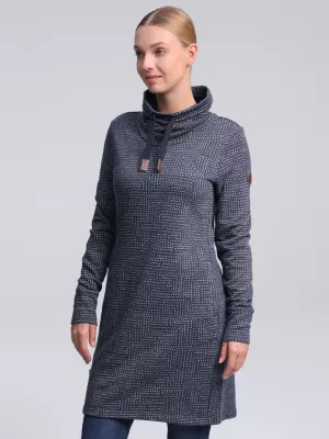 Dámske šaty LOAP EBUNKA CLW22147 modrá