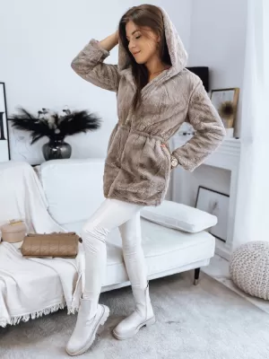 Dámska jarná bundička DSTREET TY3328 HNEDÁ