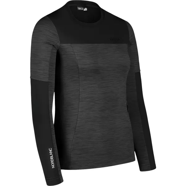  Dámske funkčné tričko NORDBLANC VIVACIOUS NBSFL7648 GREY MELANGE 