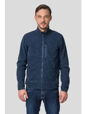 Pánska mikina HANNAH SANTON II DARK DENIM MEL