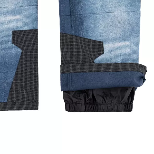  Pánske softshellové nohavice KILPI JEANSO-M SM0408KI TMAVO modrá 