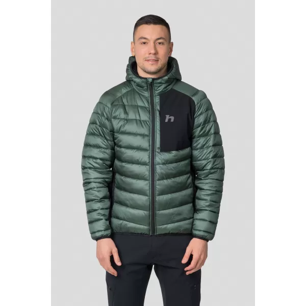  Pánska bunda HANNAH REVEL HOODY DARK FOREST/ANTHRACITE 