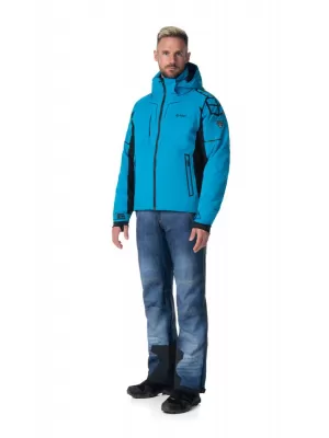 Pánske softshellové nohavice KILPI JEANSO-M SM0408KI TMAVO modrá