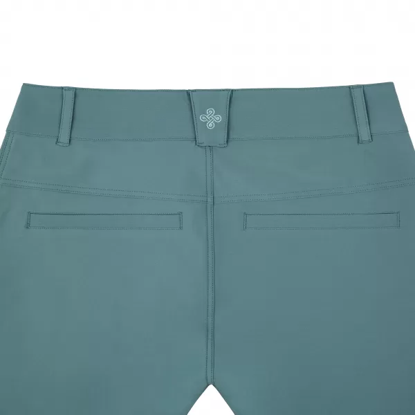  Dámske outdoor nohavice KILPI LAGO-W SL0414KI TMAVO zelená 