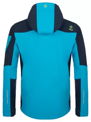 Pánska softshellová bunda KILPI PRESENA-M SM0125KI modrá