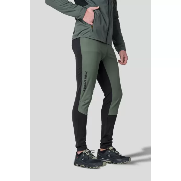  Pánske nohavice HANNAH NORDIC PANTS BALSAM GREEN/ANTHRACITE 