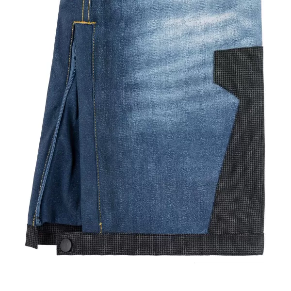  Pánske softshellové nohavice KILPI JEANSO-M SM0408KI TMAVO modrá 