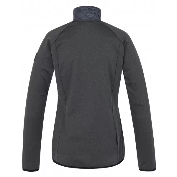  Dámska mikina HANNAH ELSA GRAPHITE/DARK GRAY MEL 