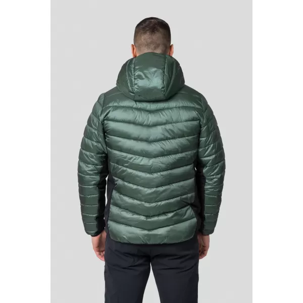  Pánska bunda HANNAH REVEL HOODY DARK FOREST/ANTHRACITE 