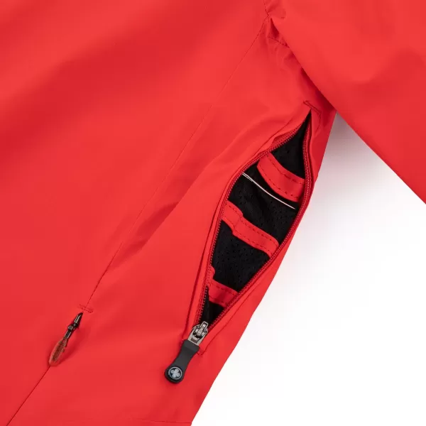  Pánska lyžiarska bunda KILPI HYDER-M SM0106KI červená 