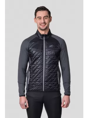 Pánska mikina HANNAH ENRYX ANTHRACITE/DARK GRAY MEL