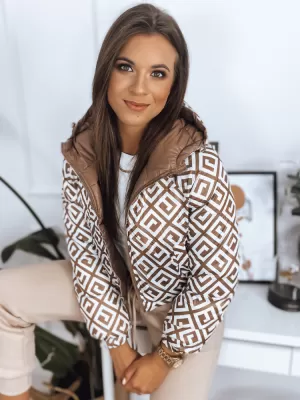 Dámska jarná bundička DSTREET TY3007 BÉŽOVÁ