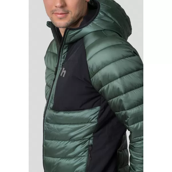  Pánska bunda HANNAH REVEL HOODY DARK FOREST/ANTHRACITE 