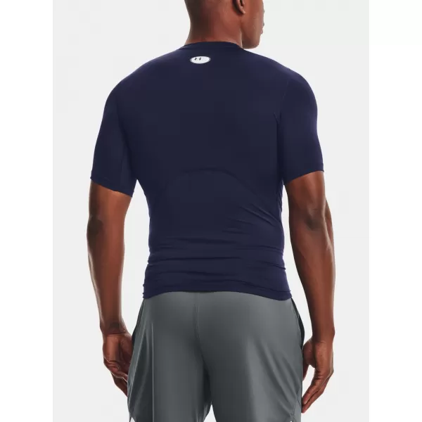  Pánska kompresná košeľa UNDER ARMOUR HG ARMOUR COMP SS 1361518-410 MODRÁ 