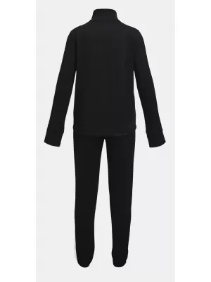 Dievčenská súprava UNDER ARMOUR EM KNIT TRACK SUIT 1363380-002 ČIERNA