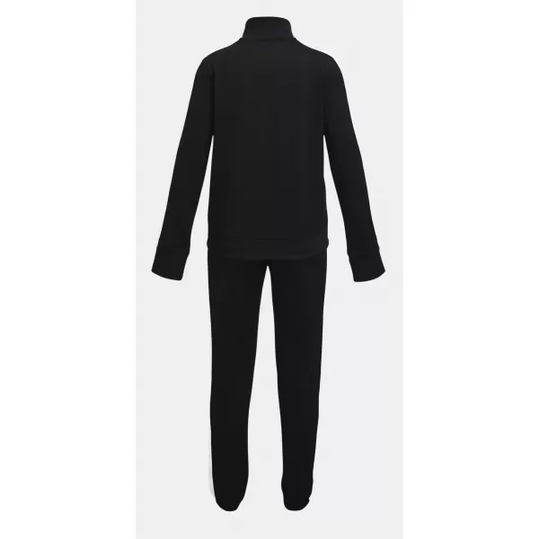  Dievčenská súprava UNDER ARMOUR EM KNIT TRACK SUIT 1363380-002 ČIERNA 