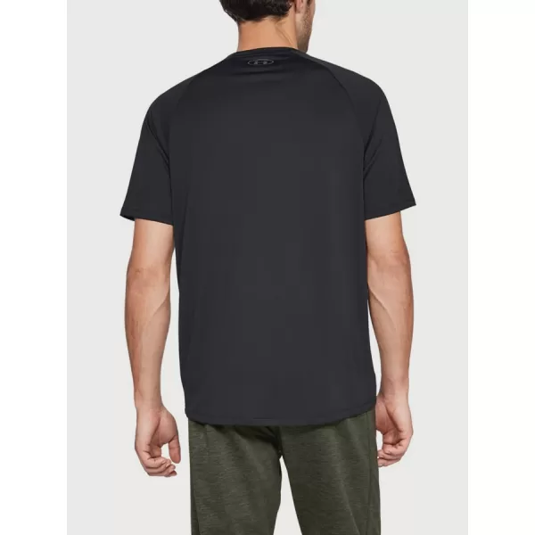  Pánske tričko UNDER ARMOUR TECH 2.0 SS TEE 1326413-001 ČIERNA 