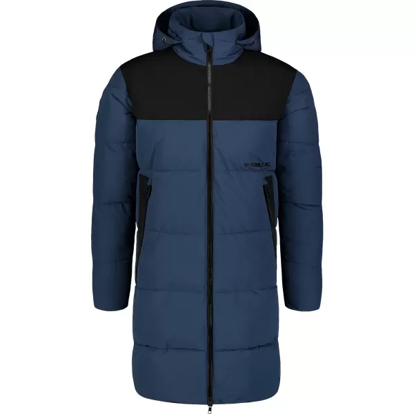  Pánsky zimný kabát NORDBLANC TRENDSETTER NBWJM7708 MODRÁ/ŽLTÁ 