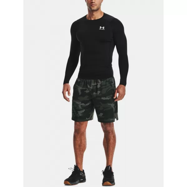  Pánska kompresná košeľa UNDER ARMOUR HG ARMOUR COMP LS 1361524-001 ČIERNA 
