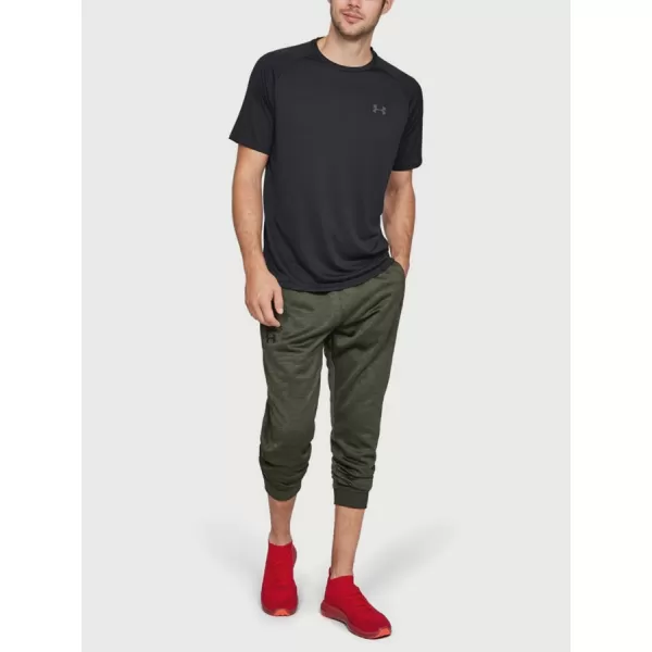  Pánske tričko UNDER ARMOUR TECH 2.0 SS TEE 1326413-001 ČIERNA 