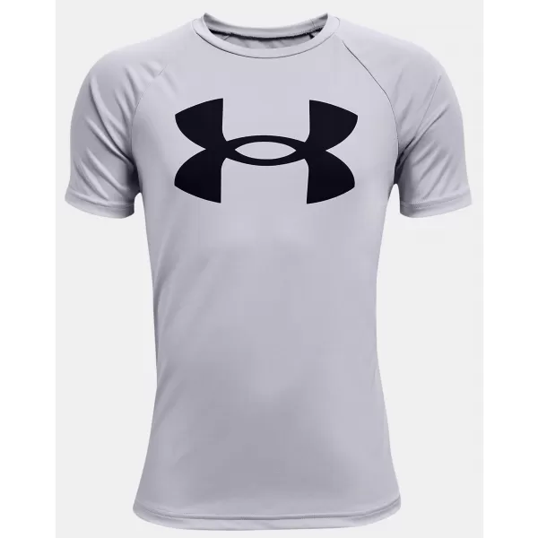  Chlapčenské tričko UNDER ARMOUR TECH BIG LOGO SS 1363283-011 SIVÁ 