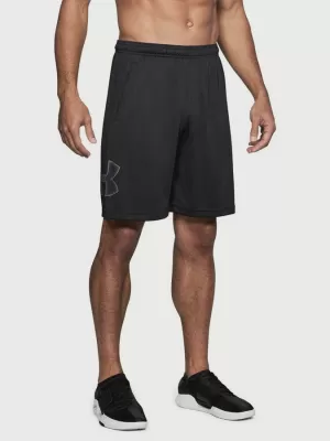 Pánske šortky UNDER ARMOUR TECH GRAPHIC SHORT 1306443-001 ČIERNA