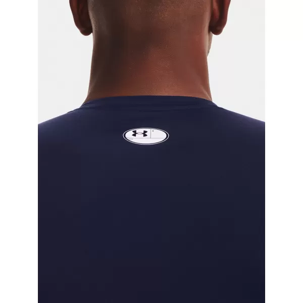  Pánska kompresná košeľa UNDER ARMOUR HG ARMOUR COMP SS 1361518-410 MODRÁ 
