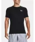 Pánske tričko UNDER ARMOUR HG ARMOUR FITTED SS 1361683-001 ČIERNA