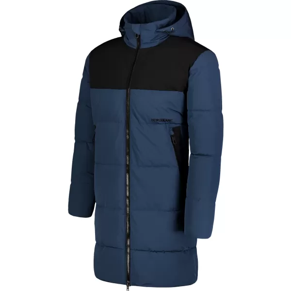  Pánsky zimný kabát NORDBLANC TRENDSETTER NBWJM7708 MODRÁ/ŽLTÁ 