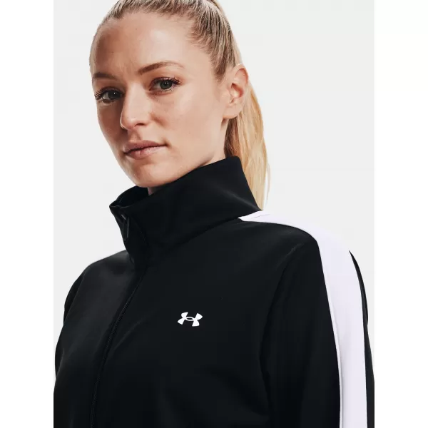  Dámsky set UNDER ARMOUR TRICOT TRACKSUIT 1365147-001 ČIERNA 