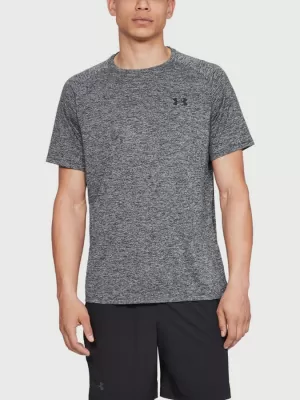 Pánske tričko UNDER ARMOUR TECH 2.0 SS TEE 1326413-002 SIVÁ