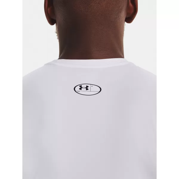  Pánske kompresné tielko UNDER ARMOUR HG ARMOUR COMP SL 1361522-100 BIELA 