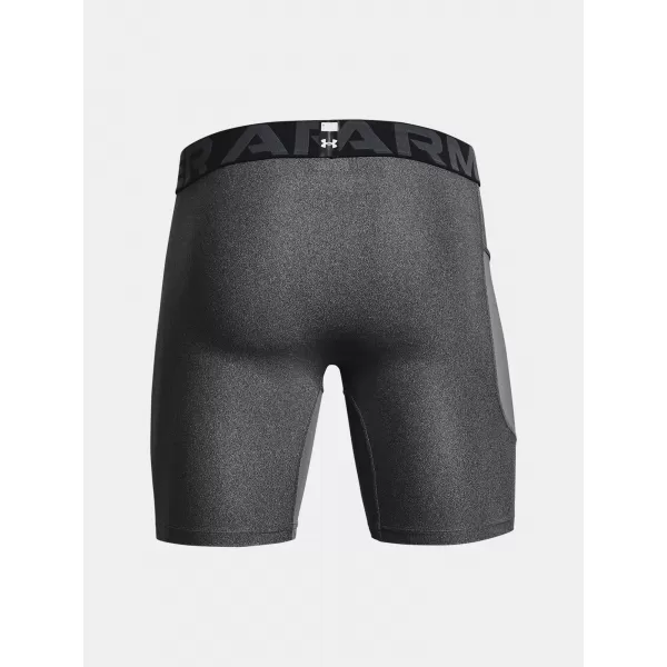  Pánske kompresné šortky UNDER ARMOUR HG ARMOUR SHORTS 1361596-090 SIVÁ 