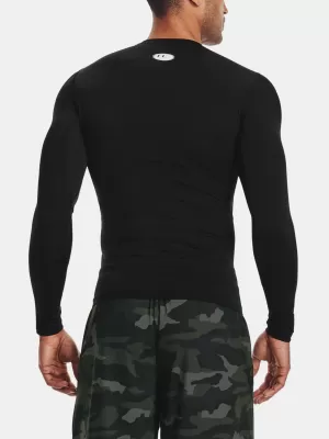 Pánska kompresná košeľa UNDER ARMOUR HG ARMOUR COMP LS 1361524-001 ČIERNA