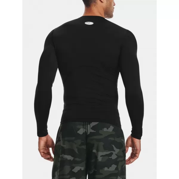  Pánska kompresná košeľa UNDER ARMOUR HG ARMOUR COMP LS 1361524-001 ČIERNA 