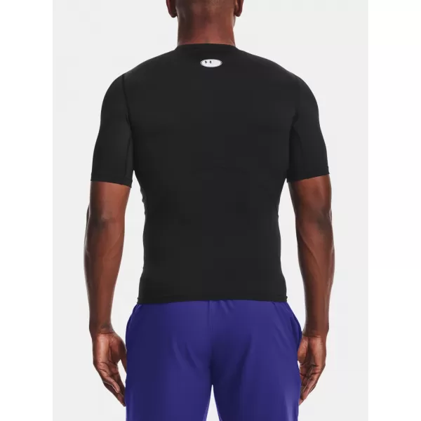  Pánska kompresná košeľa UNDER ARMOUR HG ARMOUR COMP SS 1361518-001 ČIERNA 