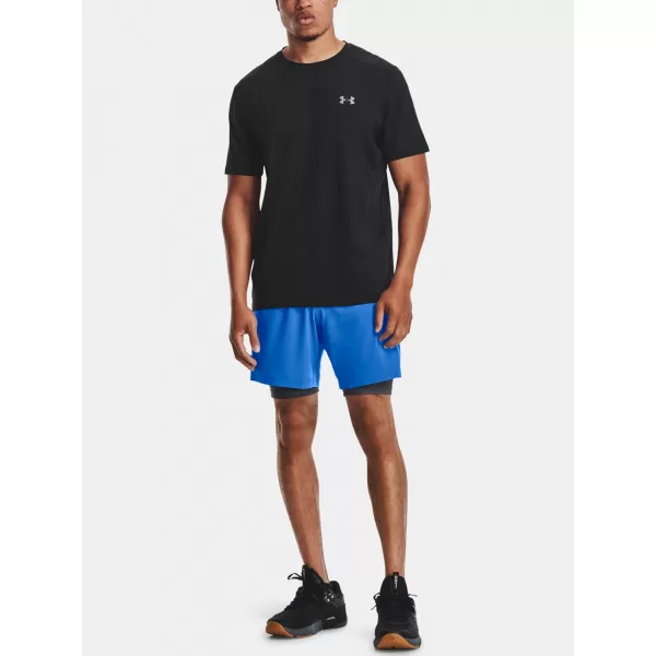 Pánske kompresné šortky UNDER ARMOUR HG ARMOUR SHORTS 1361596-090 SIVÁ 