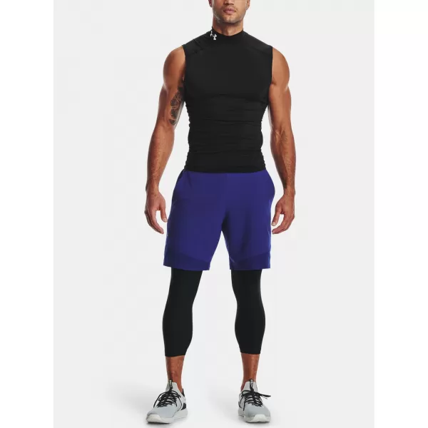 Pánske kompresné legíny UNDER ARMOUR HG ARMOUR 3/4 LEGGING 1361588-001 ČIERNA 
