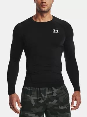 Pánska kompresná košeľa UNDER ARMOUR HG ARMOUR COMP LS 1361524-001 ČIERNA