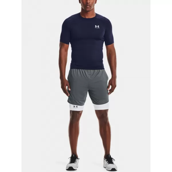  Pánska kompresná košeľa UNDER ARMOUR HG ARMOUR COMP SS 1361518-410 MODRÁ 