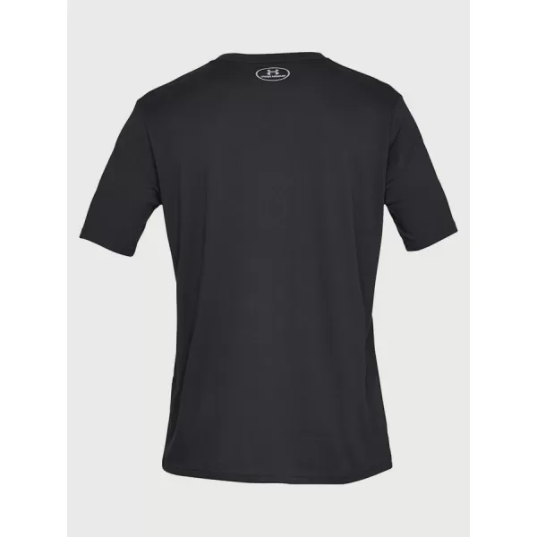  Pánske tričko UNDER ARMOUR TEAM ISSUE WORDMARK SS 1329582-001 ČIERNA 