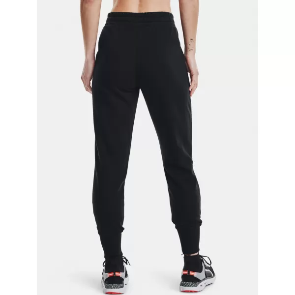  Dámske tepláky UNDER ARMOUR RIVAL FLEECE JOGGERS 1356416-001 ČIERNA 
